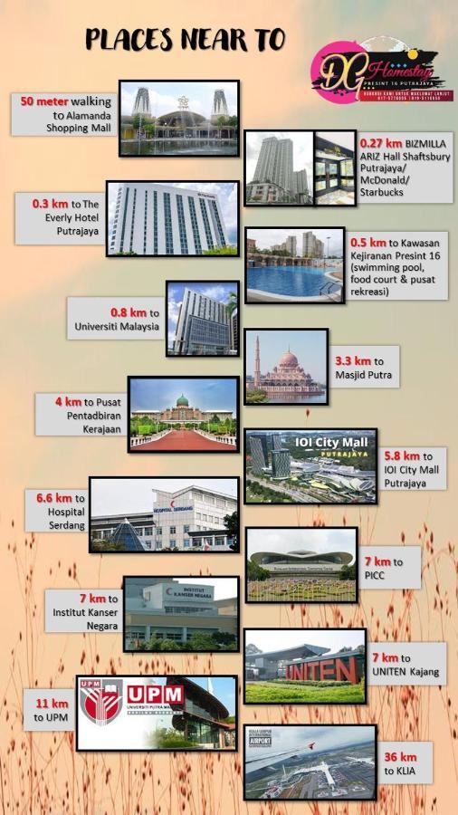 Dg Homestaymuslim Putrajaya - Near Alamanda Εξωτερικό φωτογραφία
